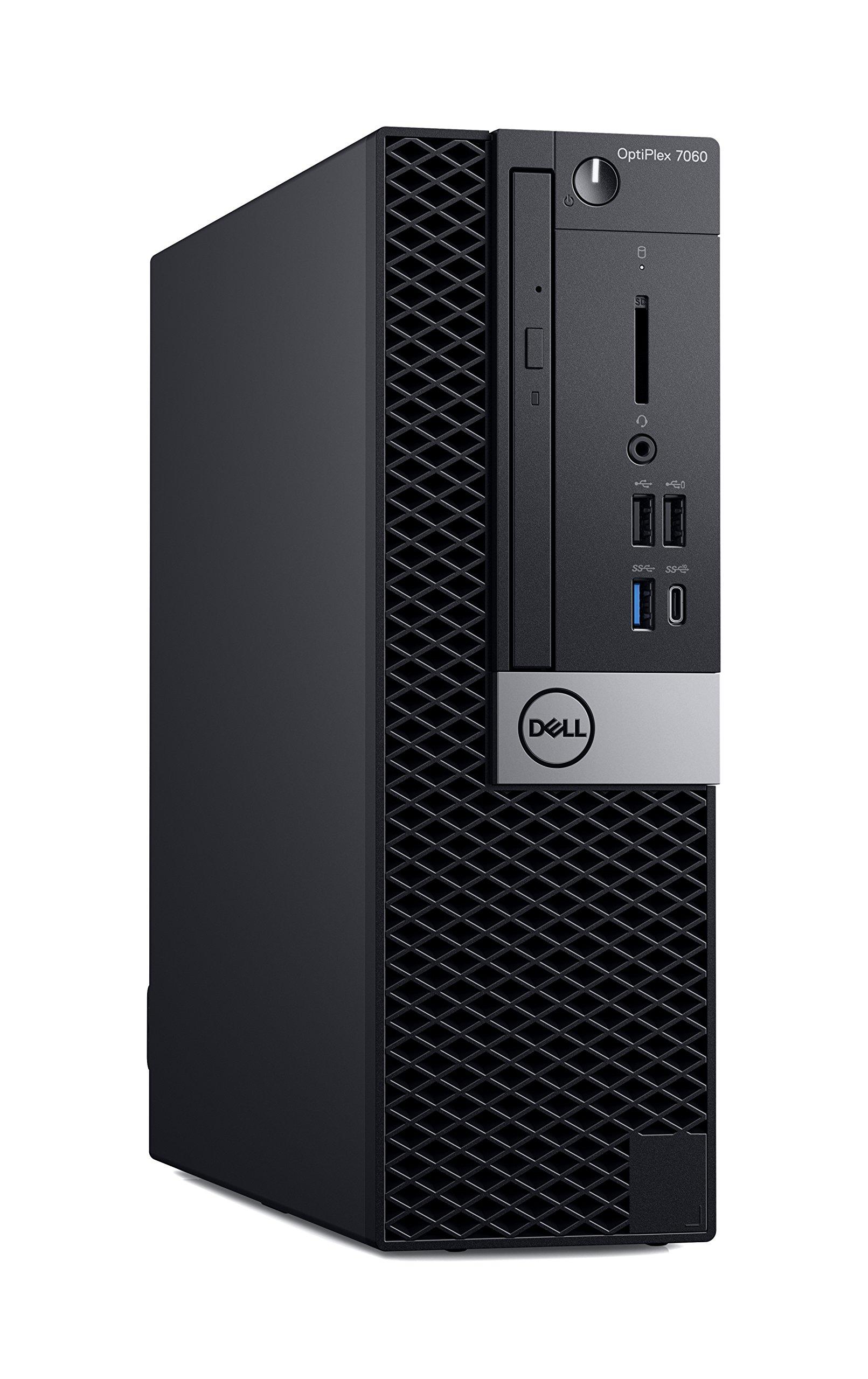 Dell Dell OP7060SFFY34V4 OptiPlex 7060 SFF Desktop Computer with Intel Core i7-8700 3.2 GHz Hexa-core, 8GB RAM, 256GB SSD