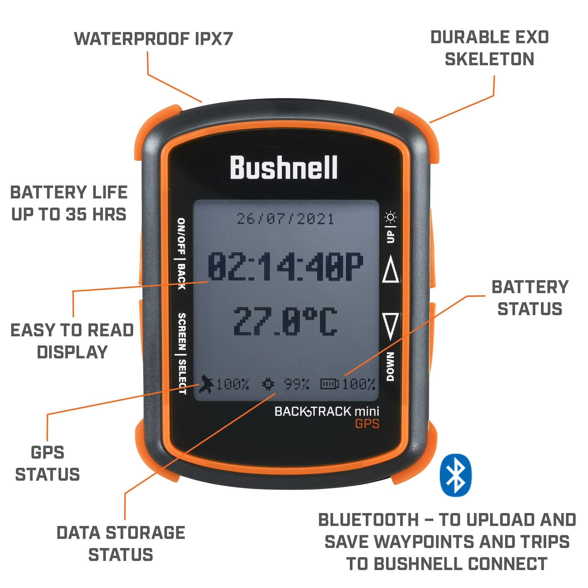 Bushnell Bushnell BackTrack Mini GPS Navigation, Portable Waterproof GPS for Hiking Hunting and Backpacking