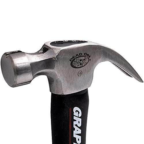 Dead On Tools Dead On Tools - Graphite Hammer, Smooth Face 16 oz. (DO16-GS)