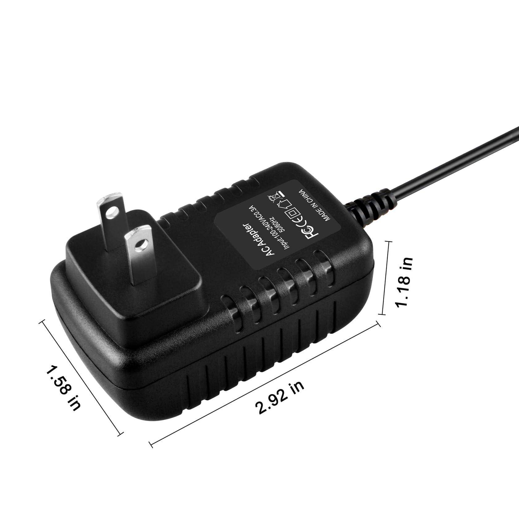 XMHEIRD XMHEIRD AC/DC Adapter for TiVo Bolt 1TB TCD849000 Unified Entertainment System 4K DVR & Streaming Media Player Power Supply Cord Cable PS Wall Home Charger Mains PSU