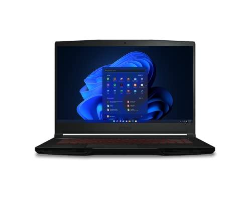 MSI MSI GF63 Thin 10SC - 2021 New Laptop - 15.6" FHD IPS - 4-Core Intel i5-10300H - 8GB DDR4 256GB SSD - NVIDIA GeForce GTX 1650 4GB GDDR6 - Wi-Fi 6 - Backlit Keyboard - Win11 Pro
