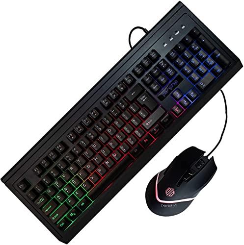 HP HP Gaming PC Computer, Quad-Core Intel i5, NVIDIA GeForce GT 730 2GB, 16GB DDR3 RAM, 1TB SSD, WiFi, Windows 10, Includes 24 Inch Monitor, Rainbow Keyboard and Mouse (Renewed)