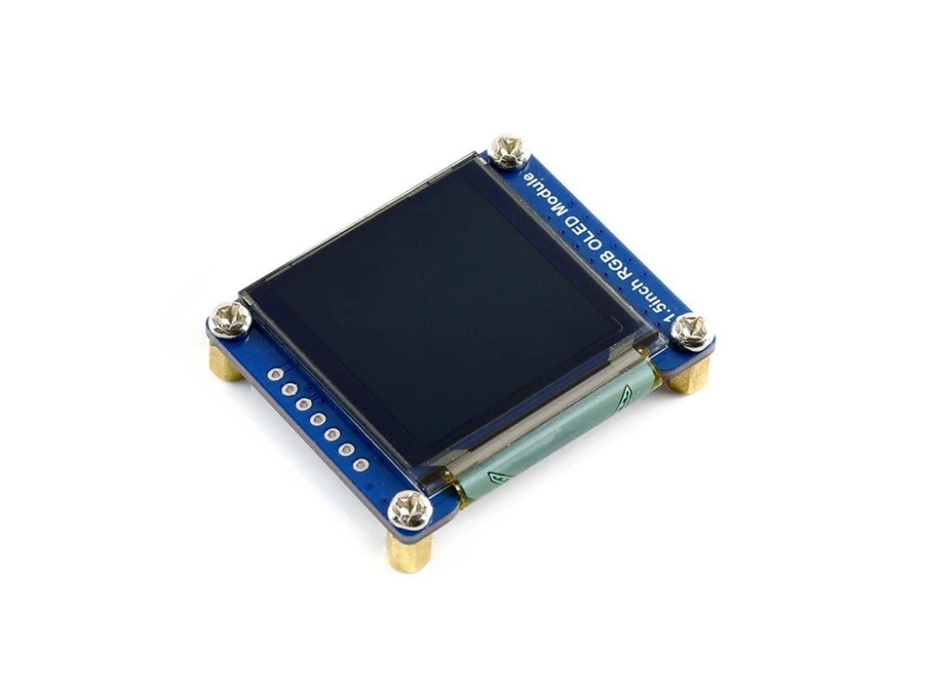 Midzooparts Waveshare 128x128 General 1.5inch RGB OLED Display Module 16-bit high Color Display Color: RGB 65K Colors
