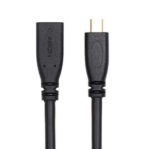 chenyang chenyang 30cm HDMI 1.4 Type D Micro HDMI Male to Micro HDMI Female HDMI Extension Cable