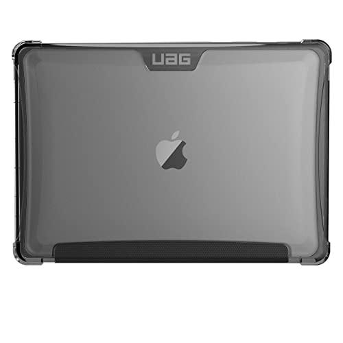 URBAN ARMOR GEAR URBAN ARMOR GEAR UAG MacBook Air 13 inch Case 2018-2020 M1 A1932, A2179, & A2337, Clear Translucent Ice, Feather-Light Rugged Plyo Military Drop Tested Laptop Cover