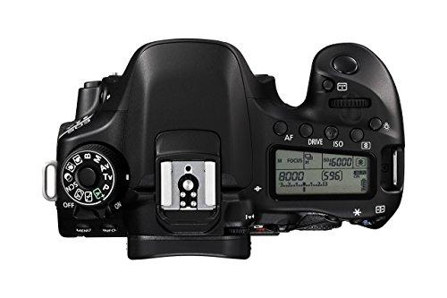 Canon Canon EOS 80D Digital SLR Camera Body (Black) (Renewed)