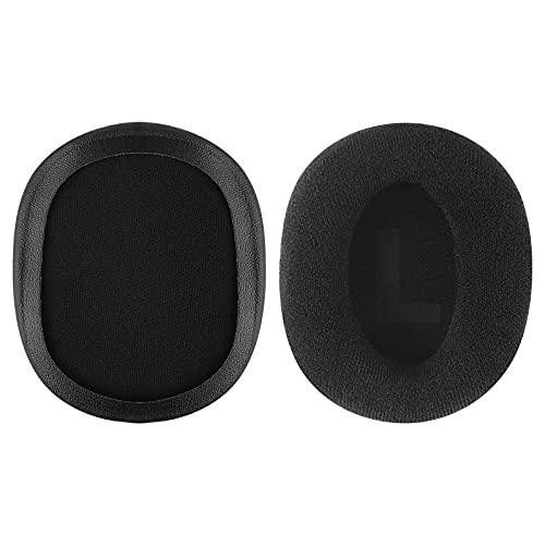 GEEKRIA Geekria Comfort Velour Replacement Ear Pads for Logitech G Pro, G Pro X, G433, G233, G Pro X 2 Headphones Ear Cushions, Headset Earpads, Ear Cups Cover Repair Parts (Black)