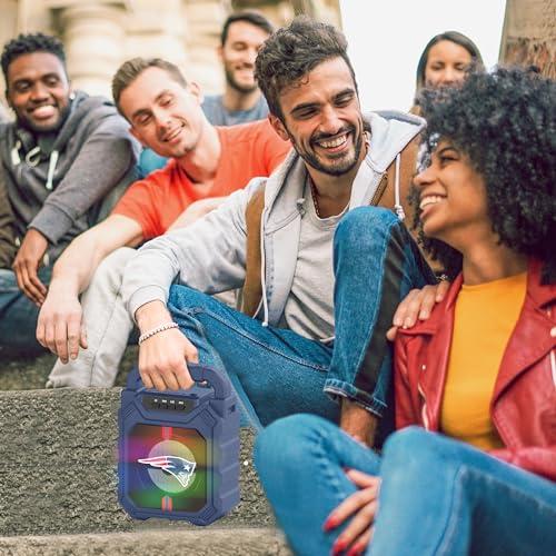 SOAR SOAR NFL XL ShockBox Wireless Bluetooth Speaker, New England Patriots