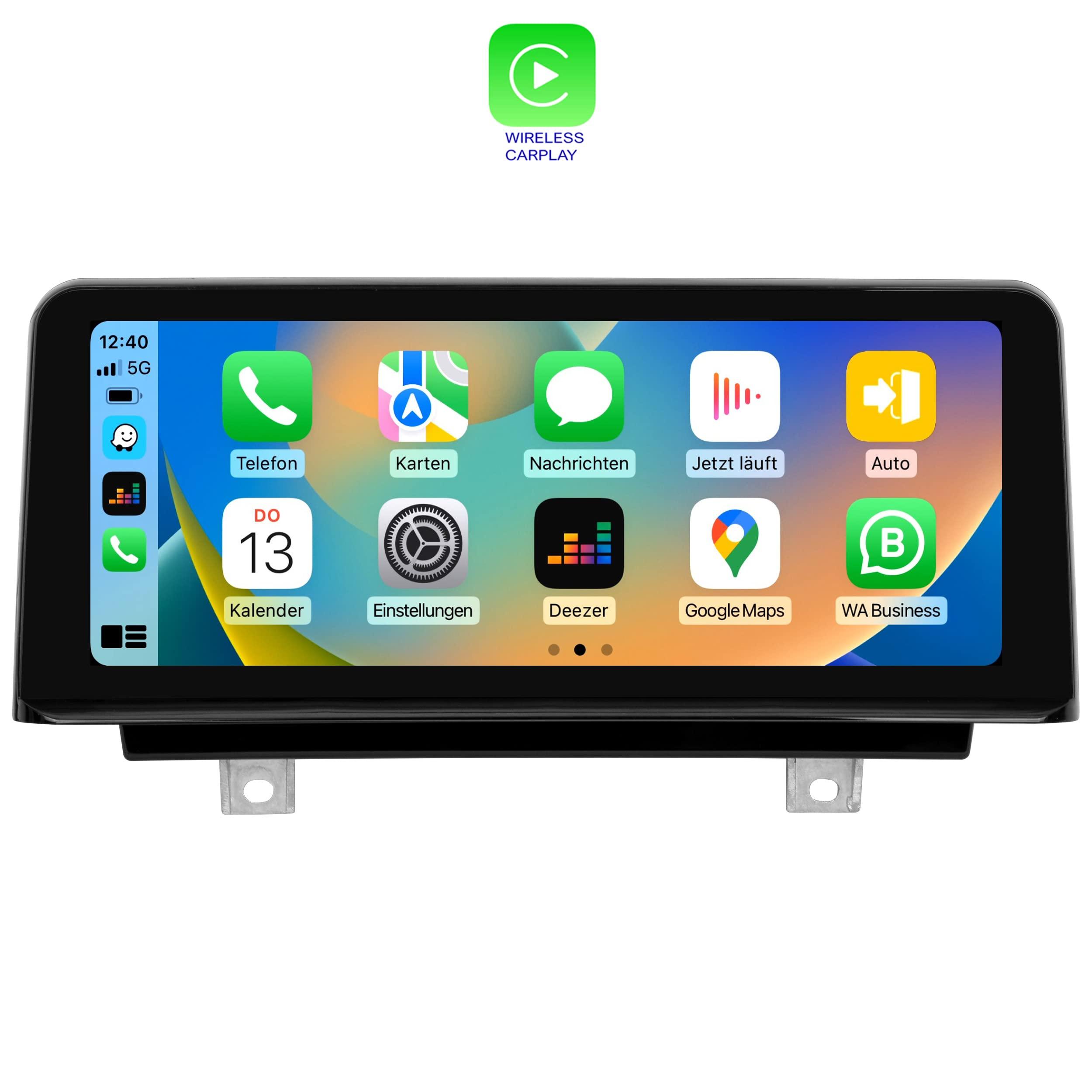TAFFIO Compatible with: BMW F30 F31 F32 F34 F35 F36 EVO 10.25" Touchscreen Android GPS Navi Carplay