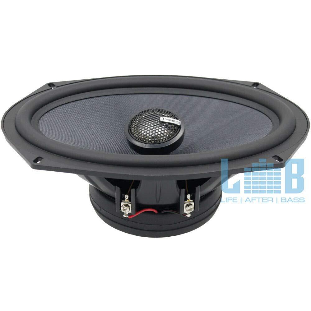 Diamond Audio Technology Diamond Audio DE692 DIAMOND ELITE 2-WAY 6\"X9\" COAXIAL SYSTEM/75W RMS /150W MAX SPEAKERS