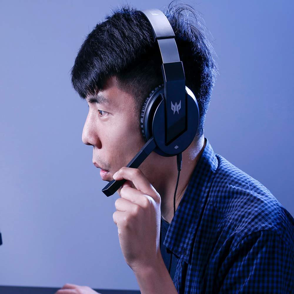 acer Acer Predator Galea 311 True Harmony Sound Gaming Headset: 50mm Drivers - Rotatable Omni-Directional Mic with On-Cable Controls - Black, NP.HDS11.00B, (Pack of 1)