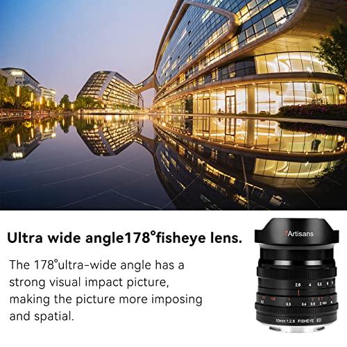 7artisans 7artisans 10mm F2.8 Full Frame Ultra Wide Angle Fisheye Lens 178°Manual Focus for Leica/Panasonic/Sigma L Serise Mirrorless Camera