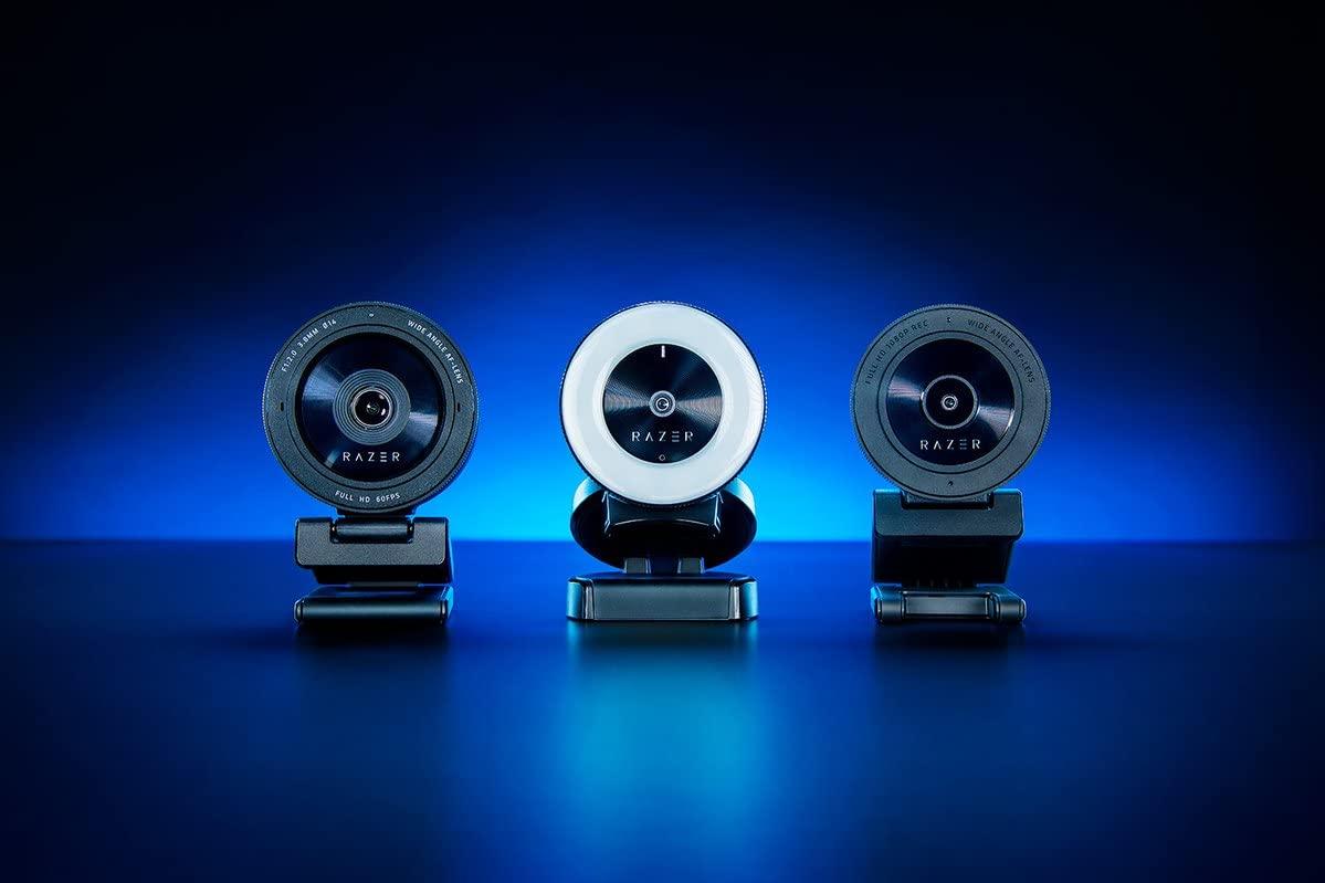 Razer Razer Kiyo X Full HD Streaming Webcam: 1080p 30FPS or 720p 60FPS - Auto Focus - Fully Customizable Settings - Flexible Mounting Options - Works with Zoom/Teams/Skype Conferencing Video Calling