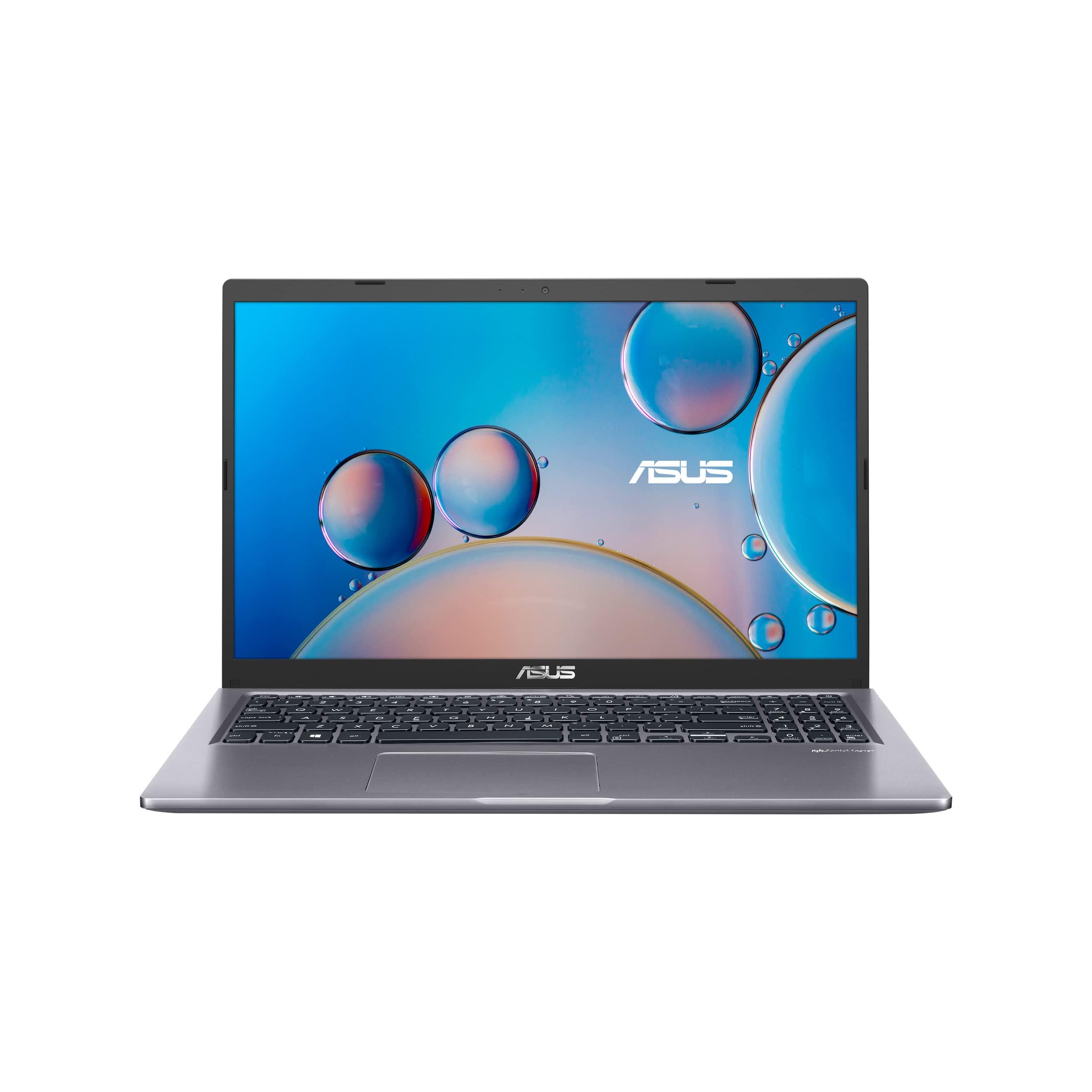 ASUS ASUS VivoBook 15 F515 Laptop, 15.6" FHD Display, Intel i3-1115G4 CPU, 8GB DDR4 RAM, 512GB SSD, Windows 11 Home in S Mode, Slate Grey, F515EA-AH34