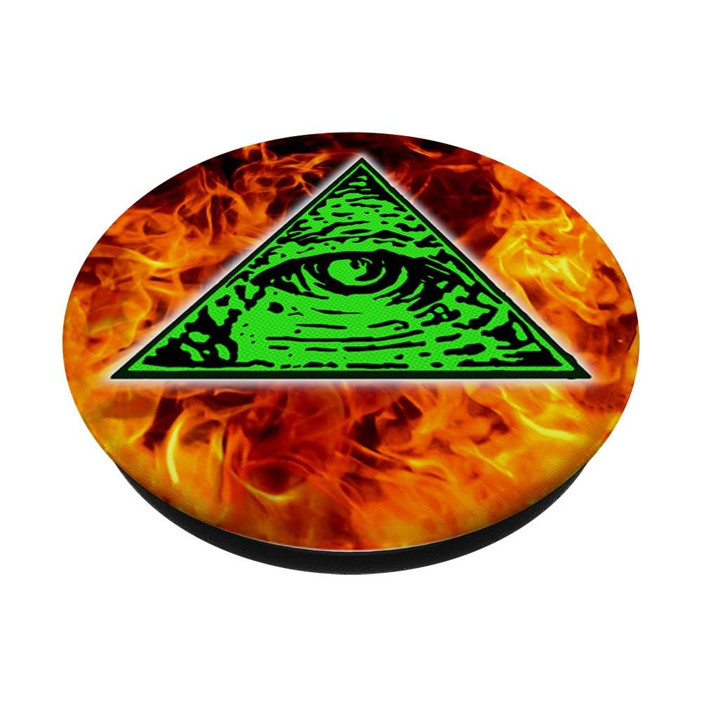 Shane Dawson Shane Dawson 260012 Illuminati Fire PopSockets Stand for Smartphones & Tablets PopSockets PopGrip: Swappable Grip for Phones & Tablets PopSockets Adhesive PopGrip