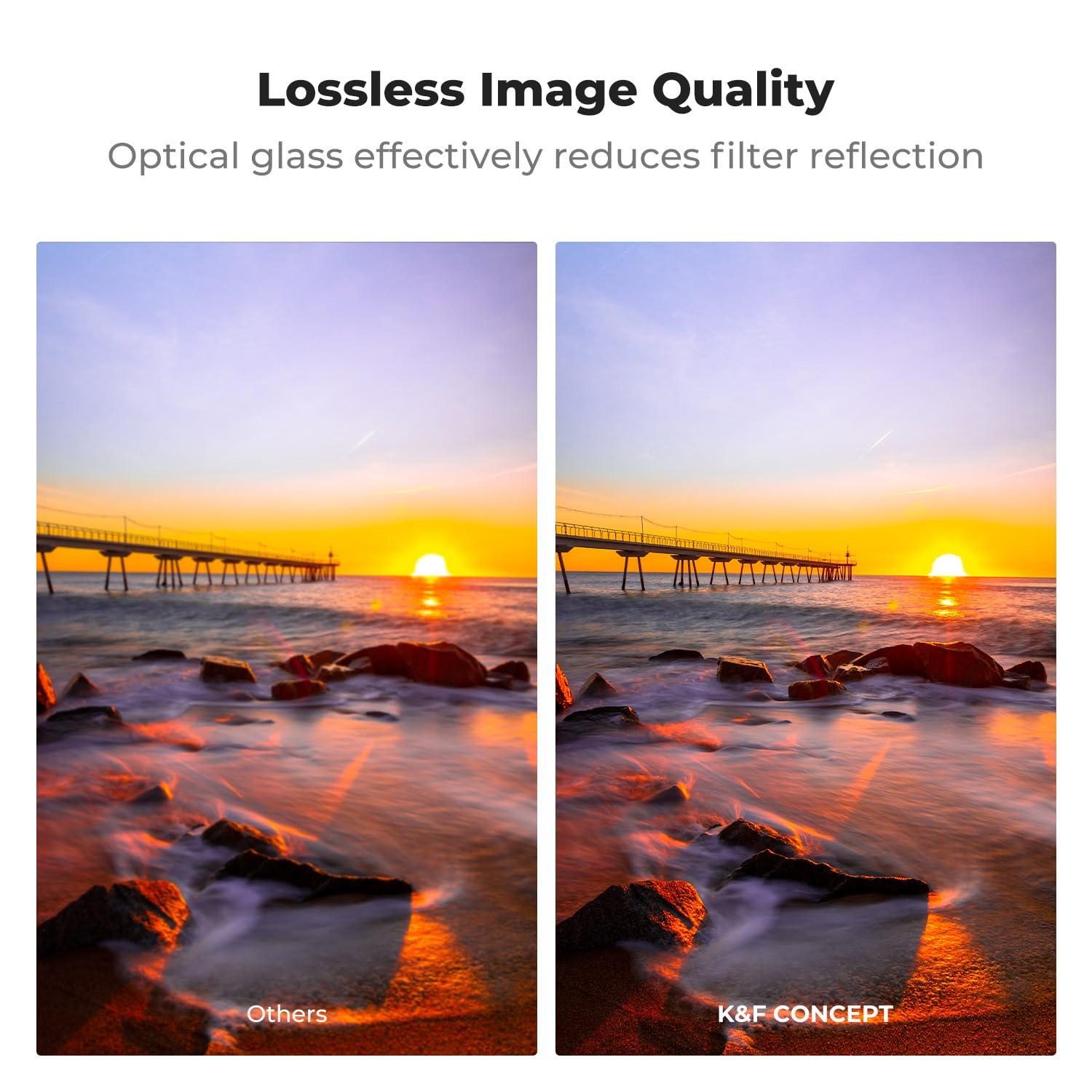 K&F Concept K&F Concept 52mm Fixed ND8 Filter for Camera Lens