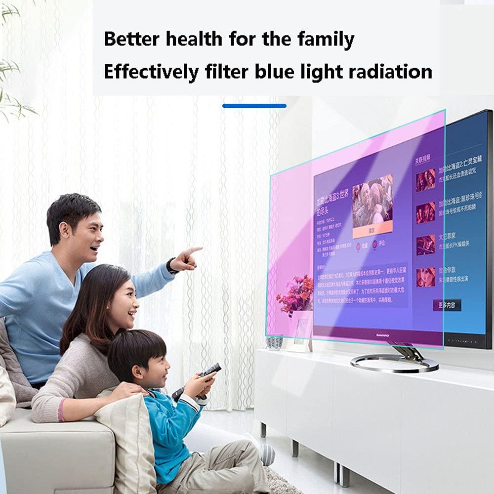 LIALIYA 70-75 Inch Anti-Glare TV Screen Protector, Matte Anti-BLYE Screen Protector, PET Material Anti-Fingerprint Film/Anti-Reflection for LCD, LED, OLED & QLED 4K HDTV,70\" 1661900mm