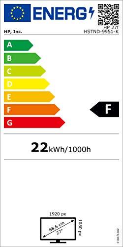 HP HP 2XN62AA 27-inch Full HD 1920 x 1080 IPS Backlit LED Micro-Edge VGA HDMI Display