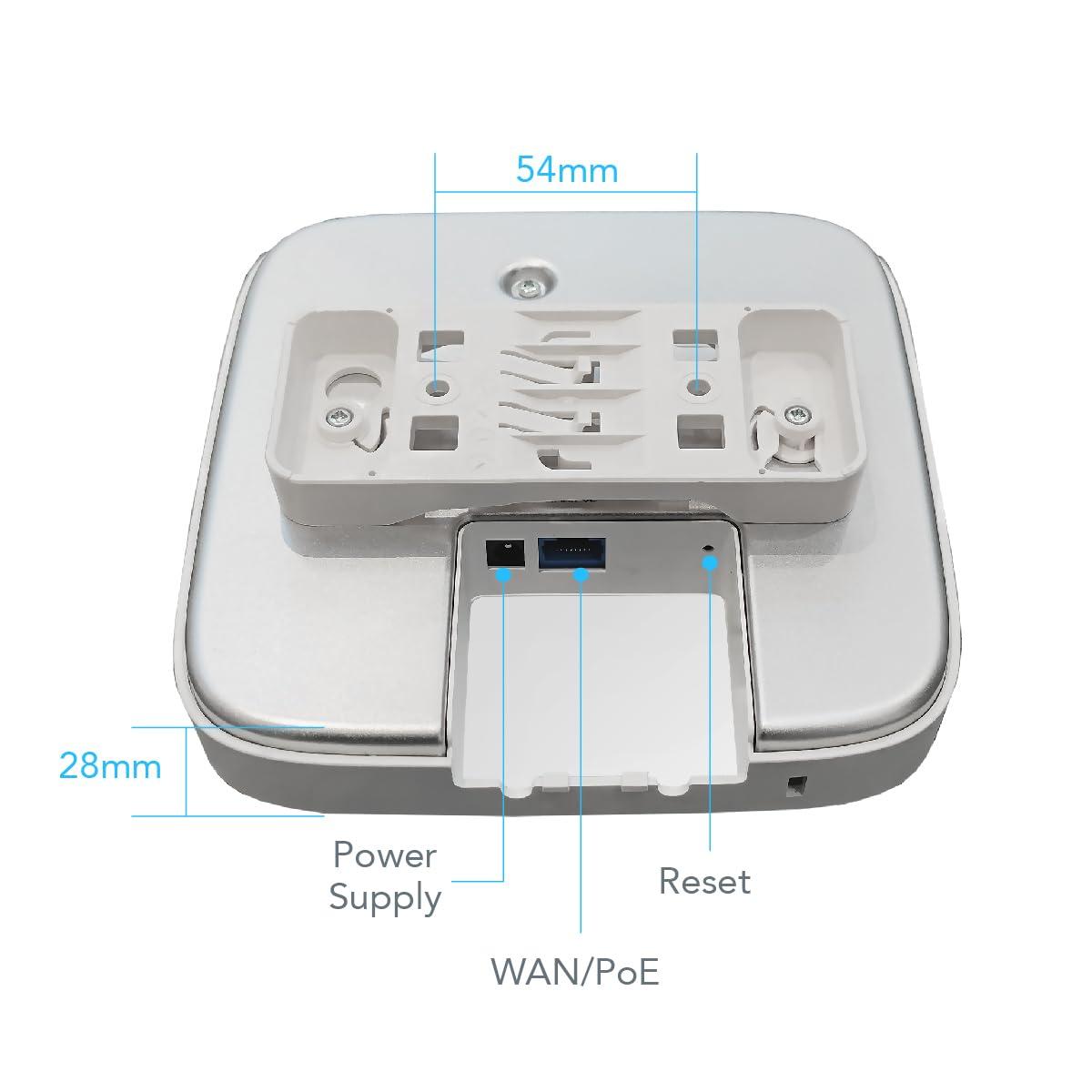 inhandgo InHand Networks EAP600 Enterprise Access Point Indoor Wi-Fi6 AP, Cloud Managed