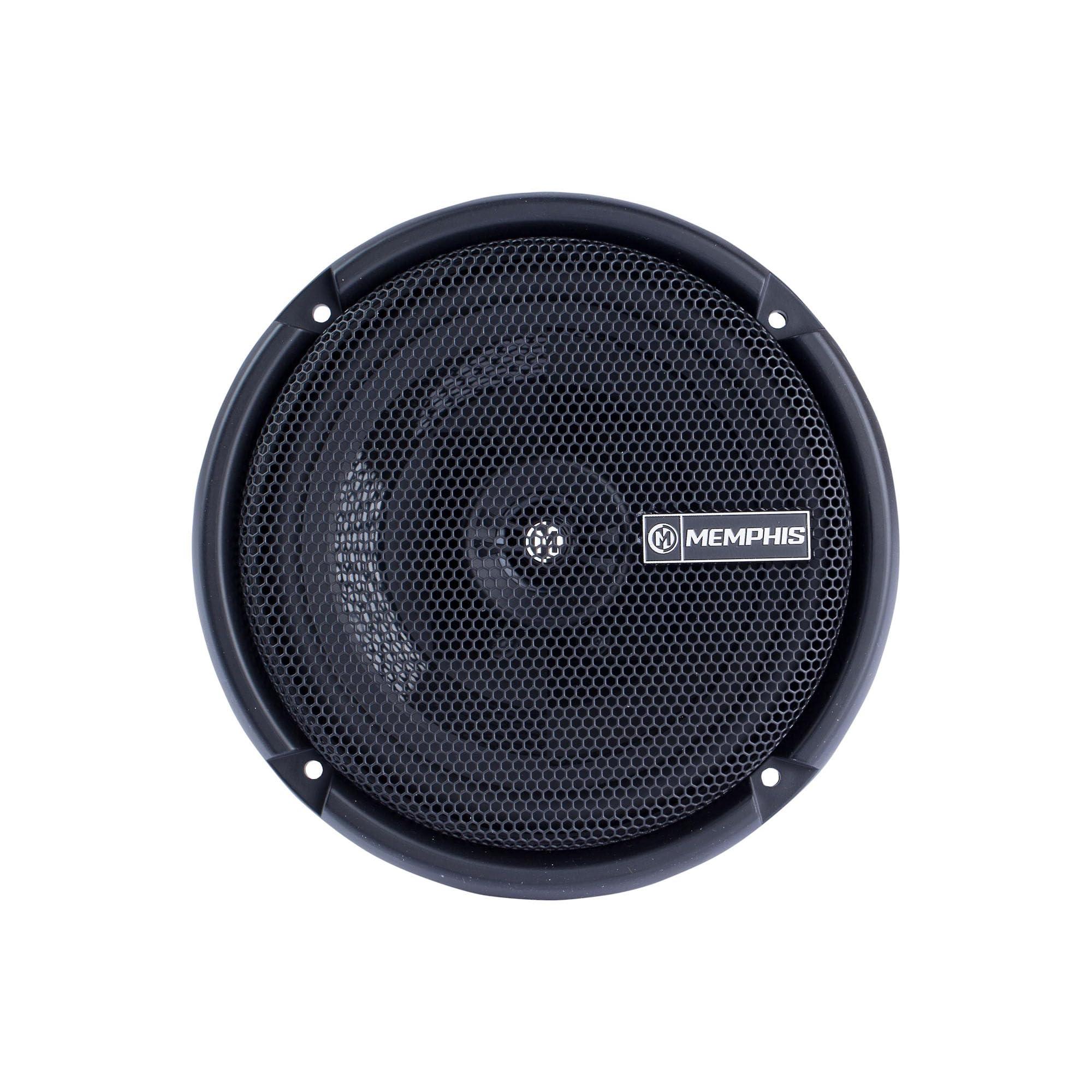Memphis Memphis Audio PRX60S Power Reference Series 6.5\" 2-Ohm Oversized Shallow 2-Way Speakers with Swivel Tweeters