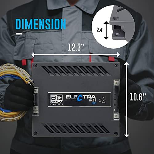 Banda Audioparts Banda Mdulo Amplificador Digital Banda Electra Bass 3K1-1 Canal - 3750 Watts RMS - 1 Ohm