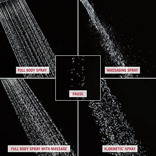 DELTA FAUCET Delta Faucet 5-Spray H2Okinetic Hand Held Shower Head, Venetian Bronze 54445-RB-PK