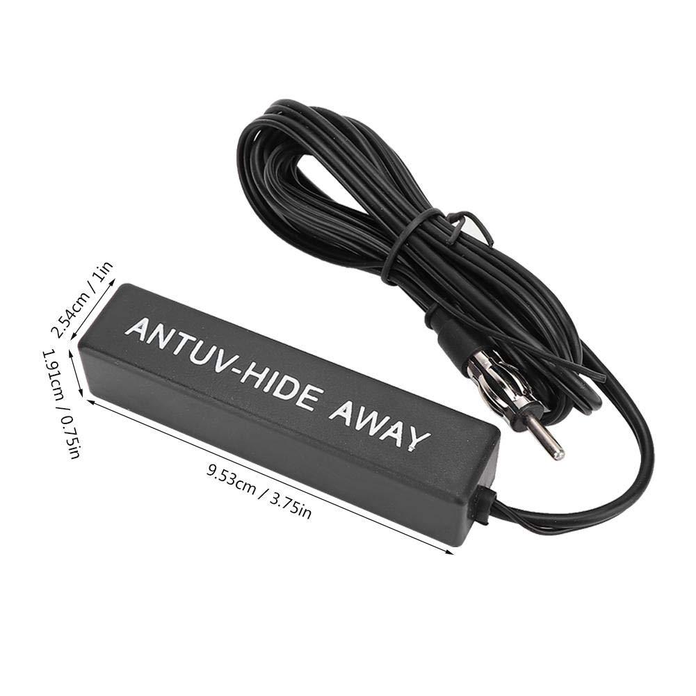 Reminnbor Hidden Car Antenna,12V Car Antenna Radio Universal Electronic Stereo Hidden 12V Am Fm Amplifier Booster for Car Ship RV