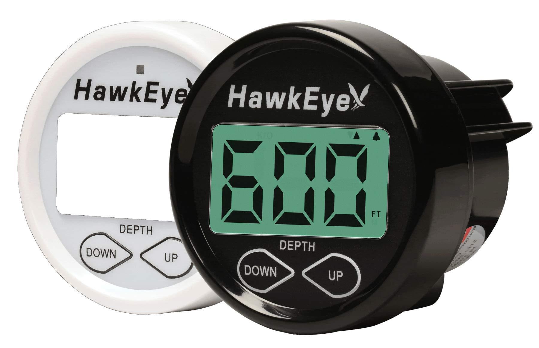 Hawkeye DepthTrax 2B Boat Mount In Dash Digital Depth Finder