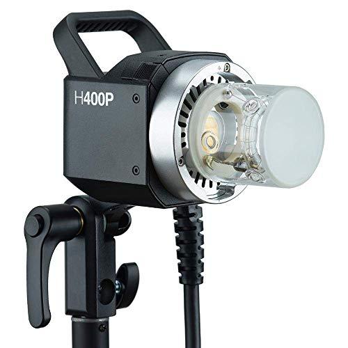 GODOX Godox Extension Flash Head for AD400Pro, Extend Power Cable for Godox AD400Pro Outdoor Flash Strobe, with Handheld Grip and Extra Light Head, Easy Install