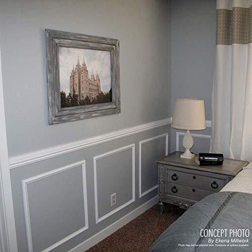 Ekena Millwork Ekena Millwork PNL16X28AS-01 16\"W x 28\"H x 1/2\"P Ashford Molded Classic Wainscot Wall Panel