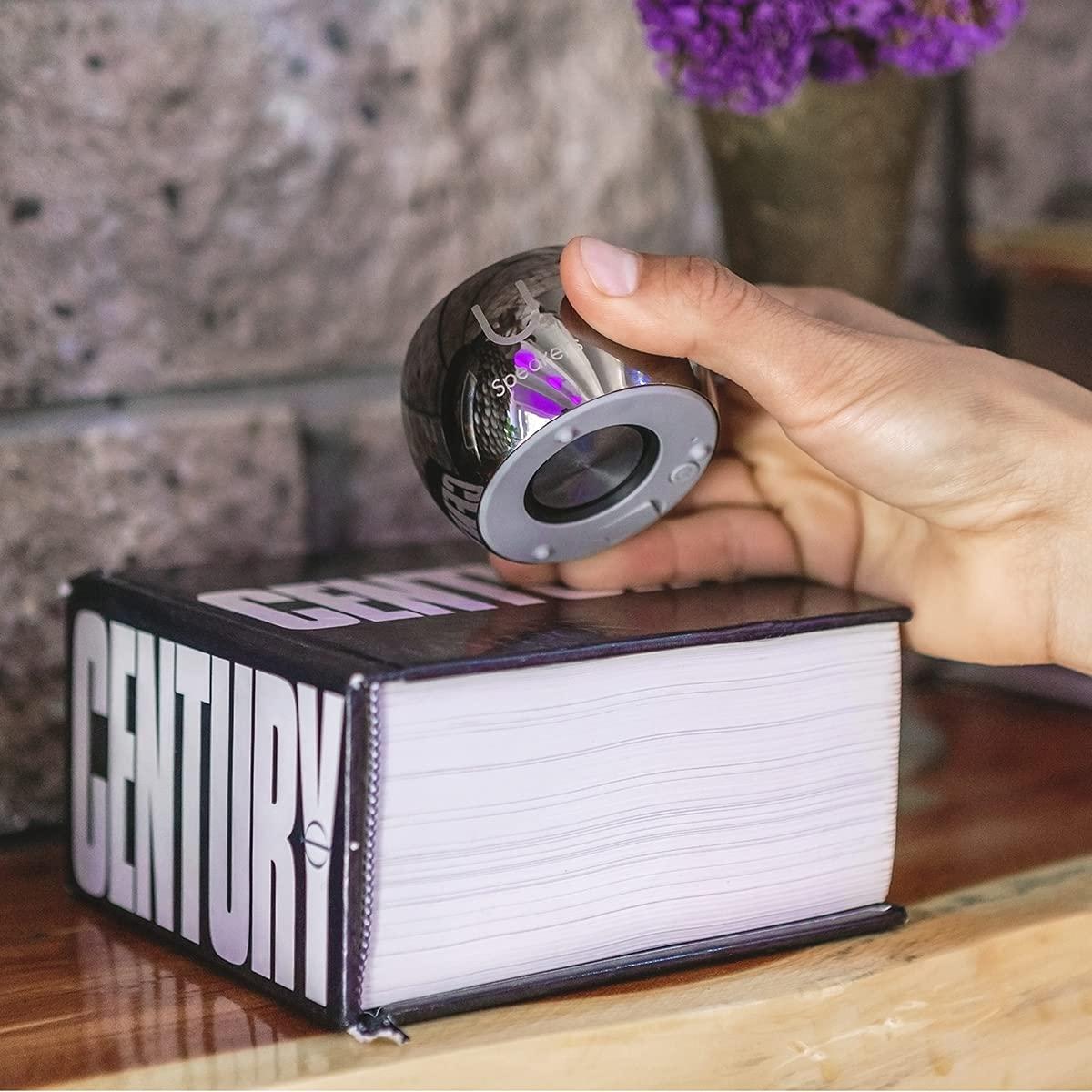 Fashionit Fashionit U Boost Speaker | Stylish Portable Wireless Bluetooth 5.0 with Built-in Subwoofer and Mic | Perfect Mini Speaker for Home, Parties, Travel! Small Device, Rich Sound | Hematite