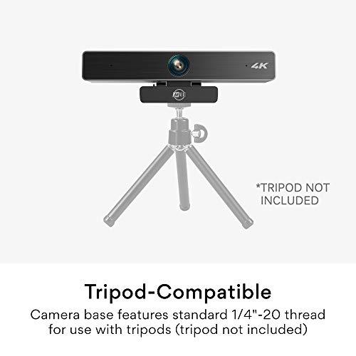 MEE audio MEE audio C11Z 4K Ultra HD Webcam with ANC Microphones, 4X Digital Zoom, Low Light Correction, Wide Angle Lens and Privacy Cover for Zoom Video Conferencing on Computer PC Mac Laptop Desktop