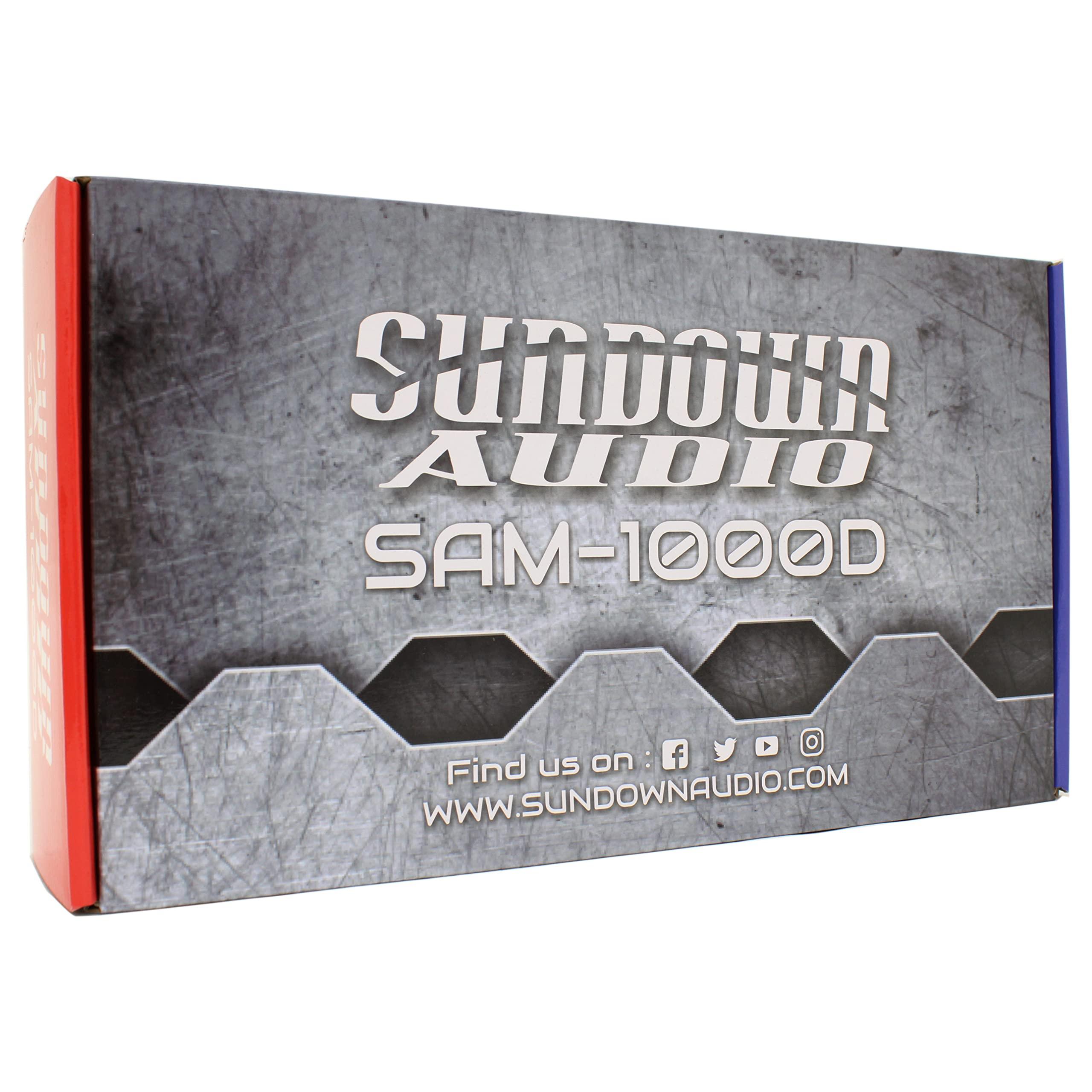 Sundown Audio Sundown Audio SAM-1000D Monoblock 1000W RMS Speakers Amplifier