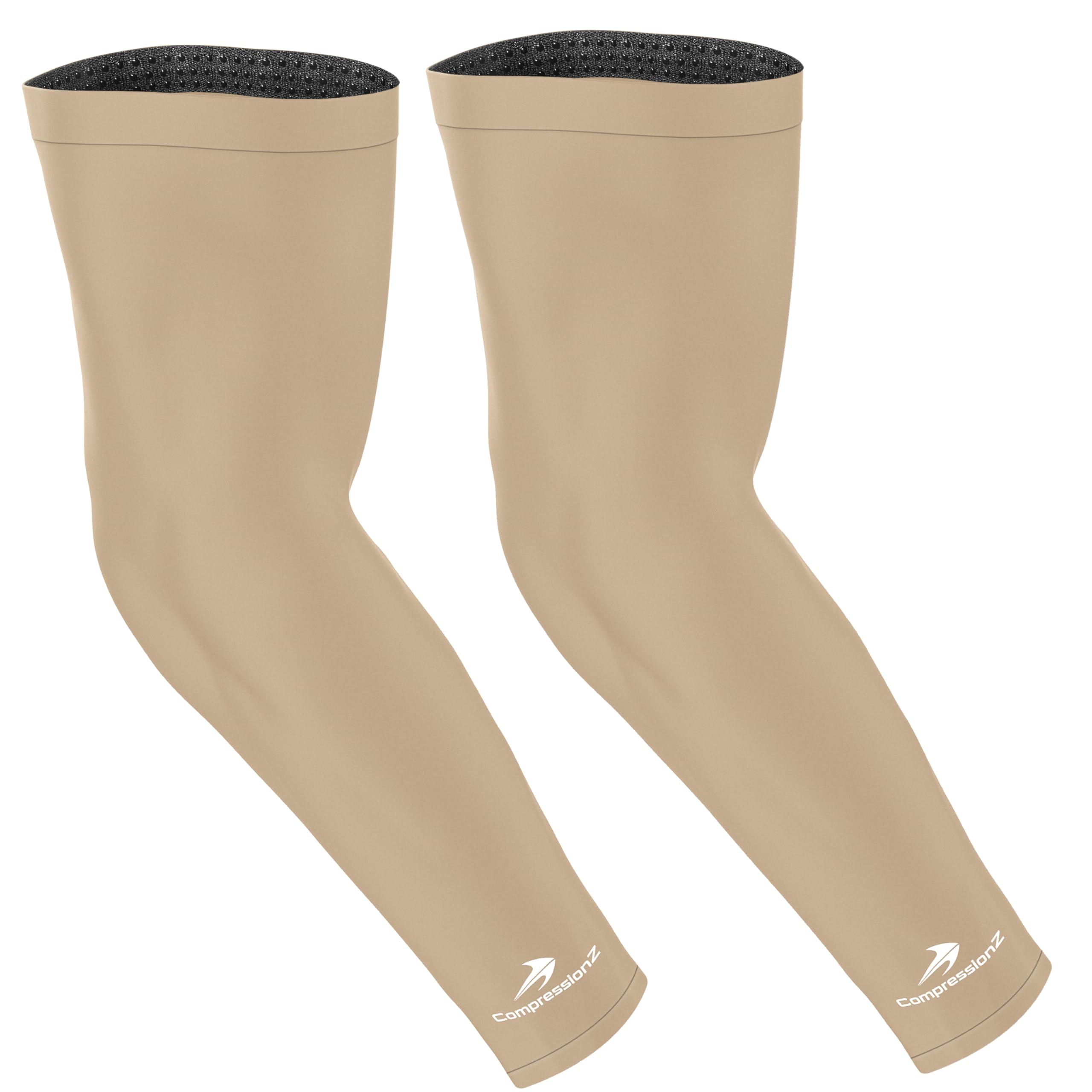 CompressionZ Compression Arm Sleeves for Men & Women - UV Protection Sleeves to Cover Arms
