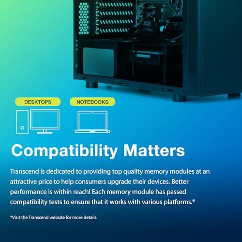 Transcend Transcend DDR4 DRAM Module (JetRam) U-DIMM 3200 Mbps 2Gx8 32GB (JM3200HLE-32G)