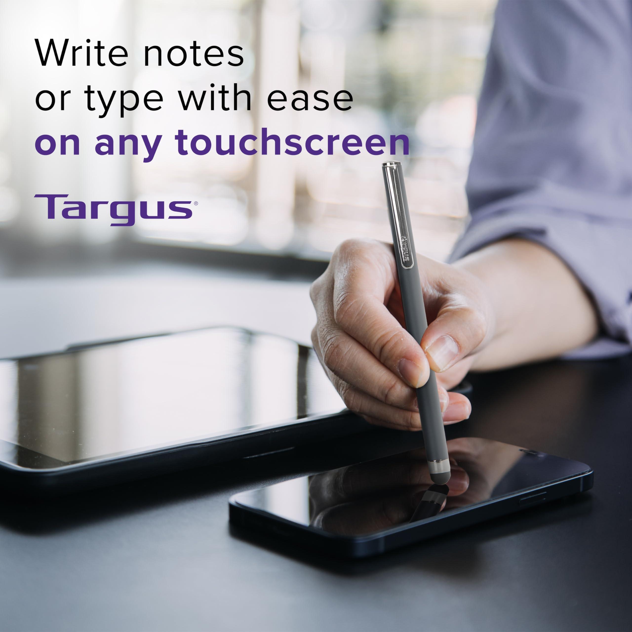Targus Targus Stylus for iPad, iPhone, iPod, Samsung Tablets, Smartphones and Other Touchscreen Devices, Black (AMM01TBUS)