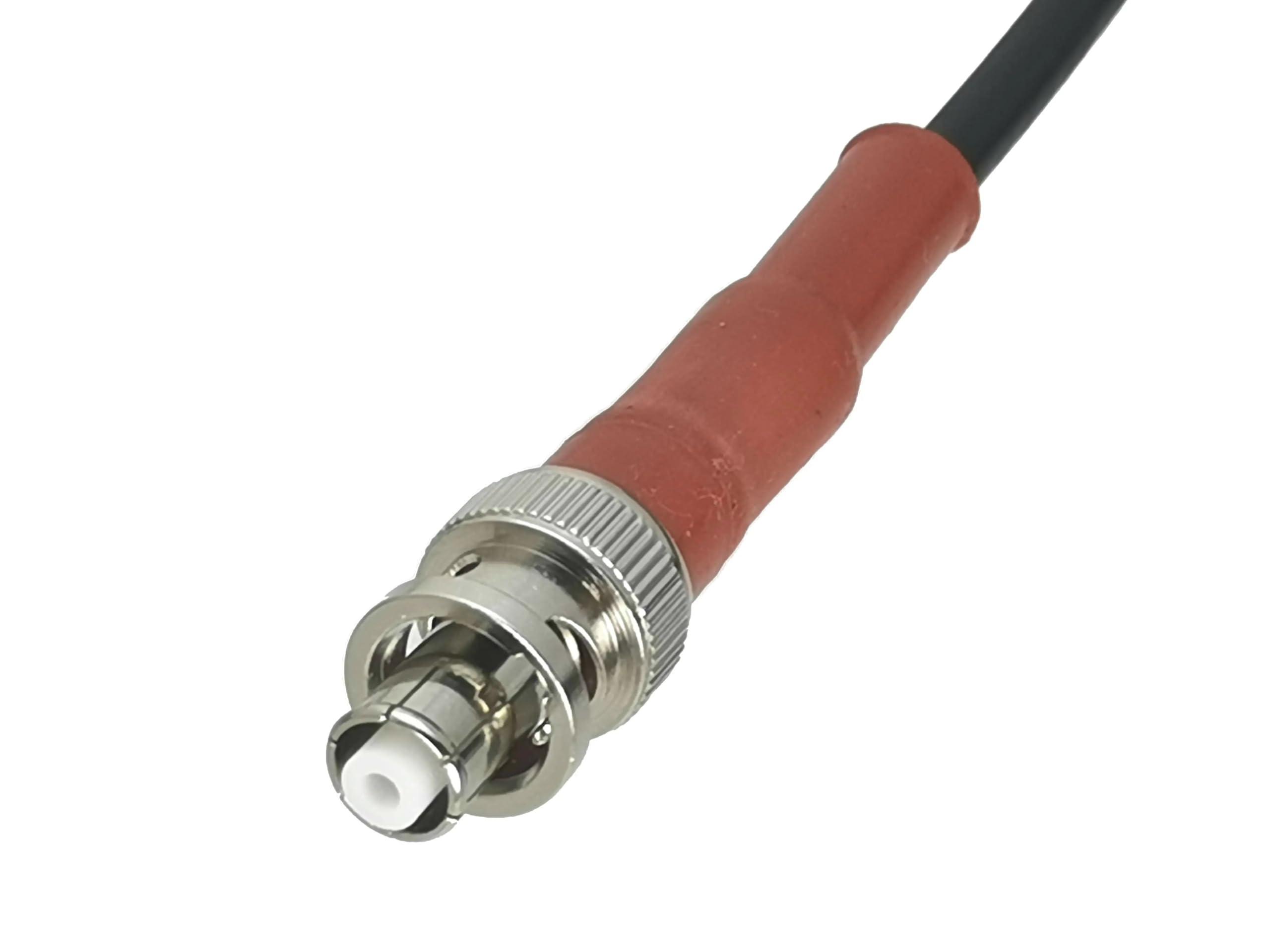 TVNYRVZA 1Pcs RG58 SHV 5000V 5KV RP-BNC Male Jack to RPBNC Male Jack high Voltage Connector RF coaxial Jumper Pigtail Cable 12inch~10M(75CM)