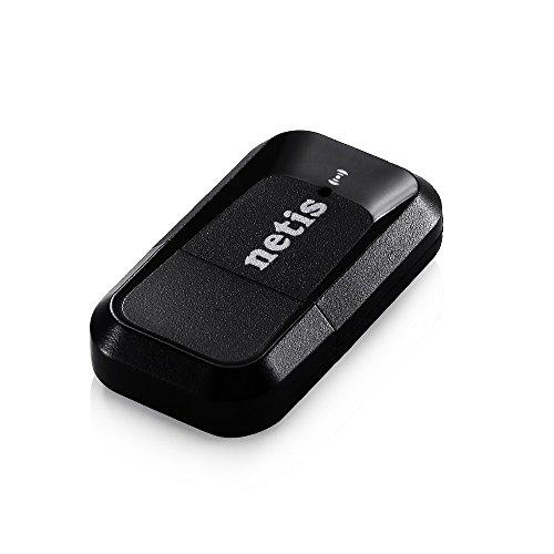 Netis Netis WF2123 300 Mbps High-Speed Wireless N300 Mini USB Adapter for Windows, Mac OS, Linux | 2T2R MIMO Technology with 2.4GHz Range, 300 Mbps Nano