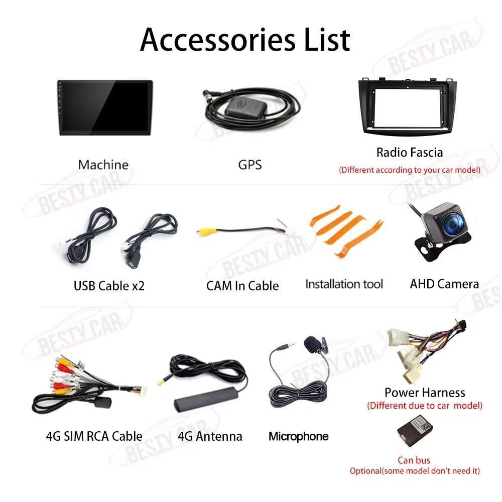 Bestycar Bestycar 10.1''Android Car Stereo Radio for Peugeot 4008 Mitsubishi ASX CITROEN C4 2010-2018 Octa Core Android 10.0 Touchscreen Headunit supports GPS Navigation Carplay Android Auto Bluetooth SWC-4+64