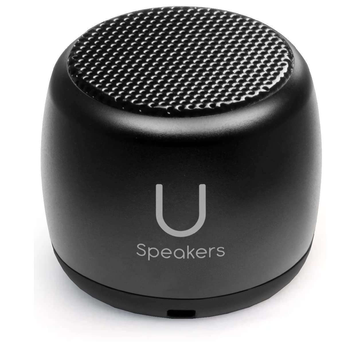 Fashionit Fashionit U Speakers Micro Portable Wireless Bluetooth Speaker with Mic & Selfie Remote Control Active Lifestyle Travel Home Office Bundle with Coordinating Micro Speaker, Pair Together