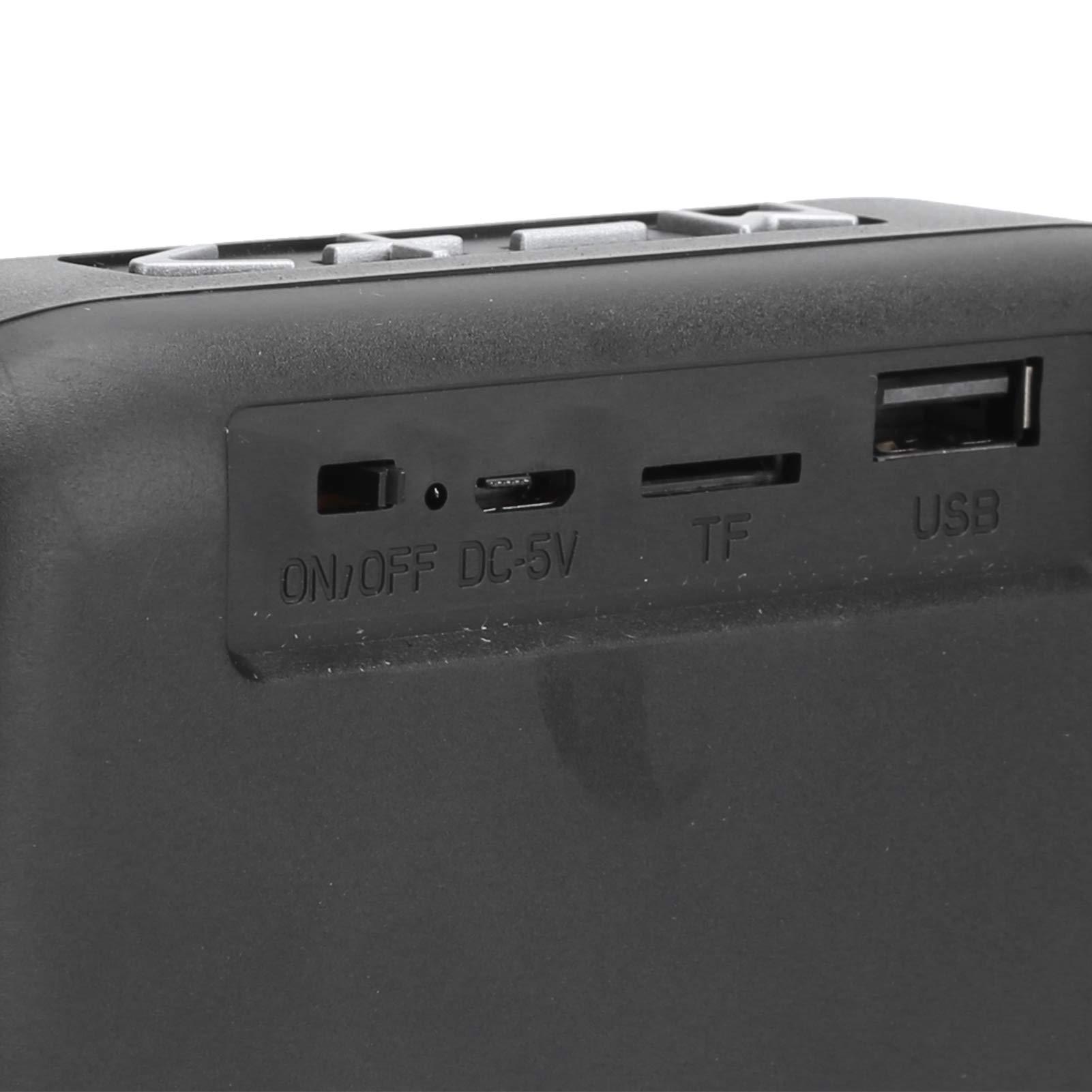 Dilwe Dilwe Bluetooth Speaker, Stereo Portable USB Mini Subwoofer with FM Radio, HiFi Sound Quality Bluetooth Speaker Suitable for Outdoor Activities(Blue)