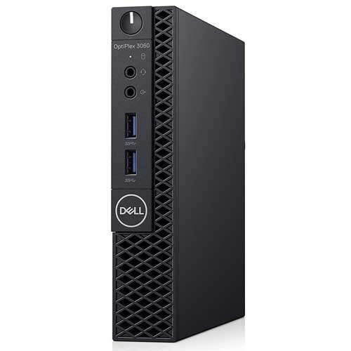 Dell Dell OptiPlex 3060 Tiny Computer Micro Tower PC, Intel Core i5-8500T Processor, 16GB DDR4 Ram, 512GB NVMe SSD, Display Port, HDMI, Wi-Fi, Wireless Keyboard & Mouse, Windows 10 Pro (Renewed)