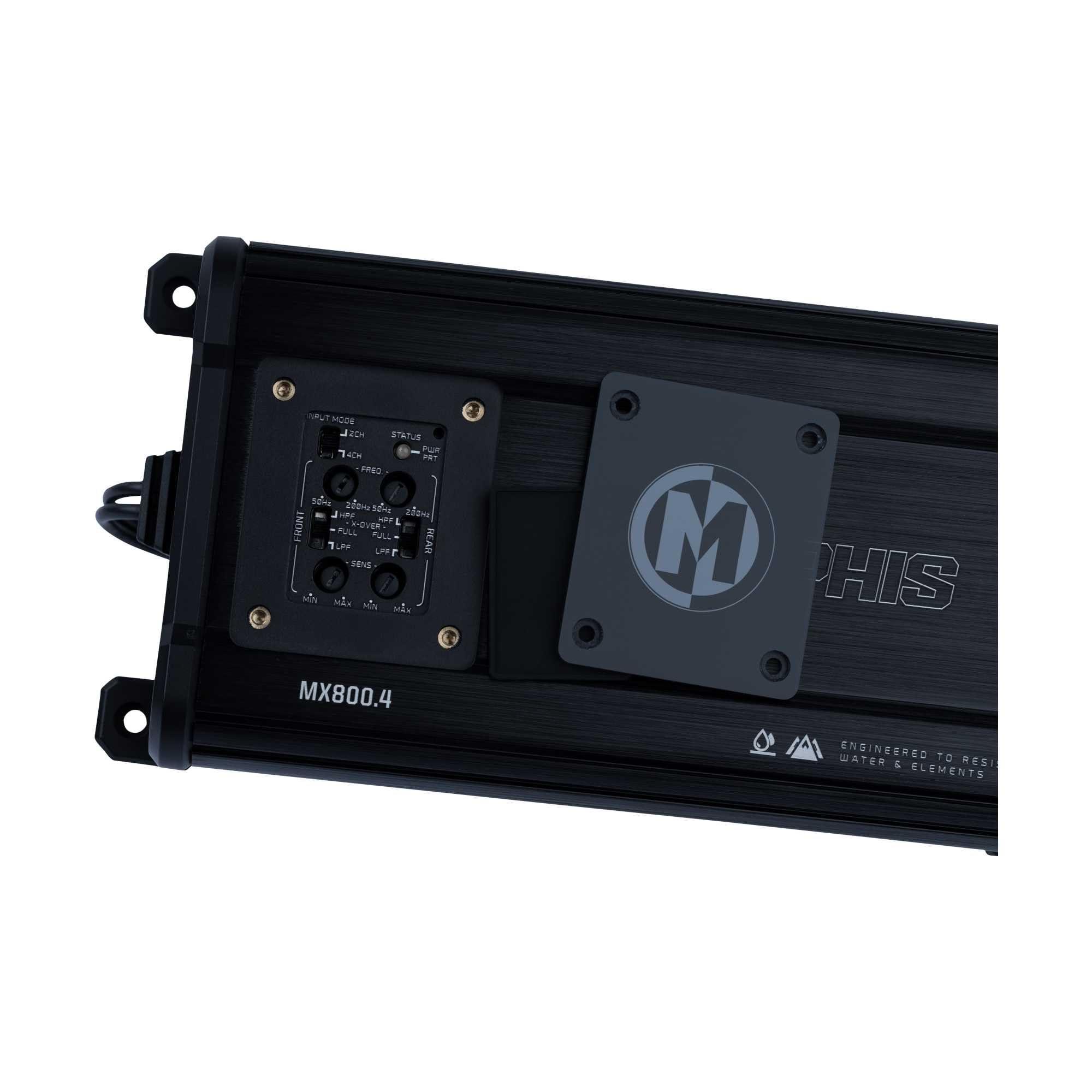 Memphis Memphis Audio MX800.4 Powersports 800 Watts 4-Channel Amplifier