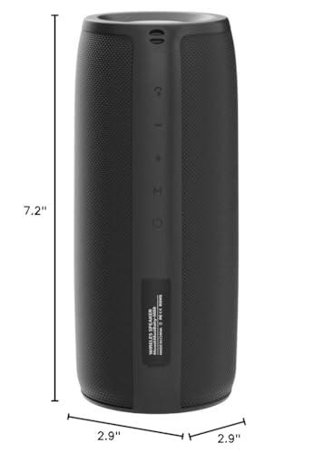 MusiBady Bluetooth Speaker,MusiBaby M88 Speaker,Speakers Bluetooth Wireless,Dual Pairing, Bluetooth 5.0,Loud Stereo Sound,Booming Bass,30H Playtime for Home& Outdoor Party,Beach,Portable Speaker,Gifts(Black)