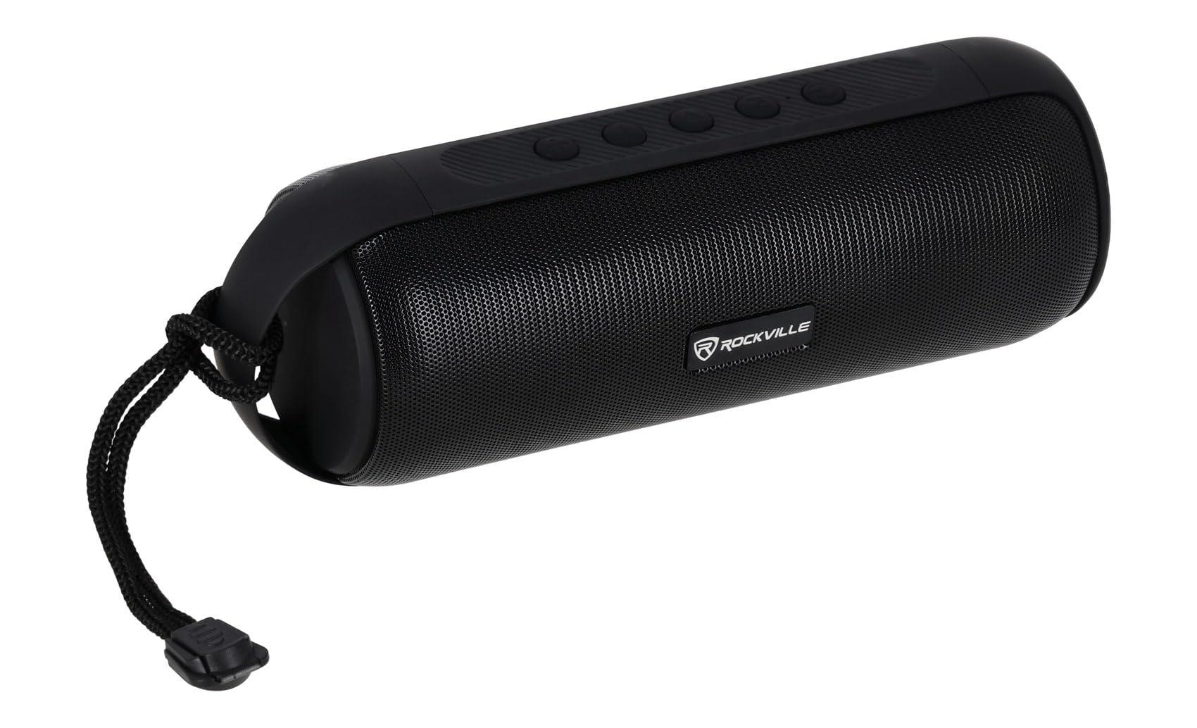 Rockville RockvilIe RPB25 Bluetooth Speaker for lphone/Android/Laptop w/USB+SD+Aux in+FM