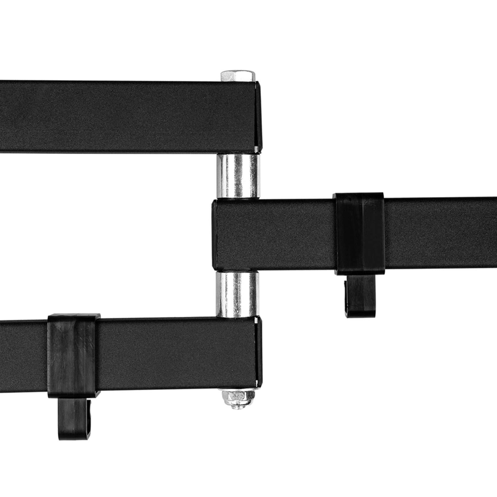LEADZM LEADZM 26-55" Adjustable Wall Mount Bracket Rotatable TV Stand TMX400 with Spirit Level