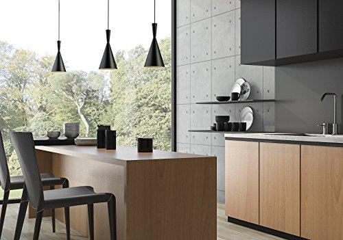 Canarm Canarm IPL183B01BK Rocco 1-Light Pendant, Black