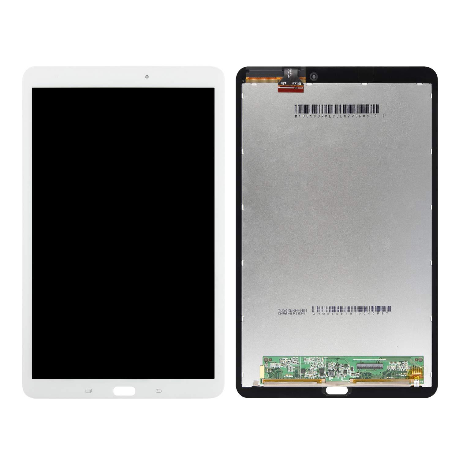 A-MIND A-MIND for Samsung Galaxy Tab E 9.6 T560 T561 Touch Screen Digitizer LCD Display Assembly Repair Parts Kit,with Tools (White)