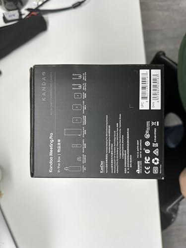 KanDao KanDao Meeting Pro - 360 Video Conference Camera, 4-in-One AI Smart Tracking Video Conferencing System, Works on Microsoft Teams, Zoom, Google Meet, Skype etc, Hybrid Meeting Room Zooming Camera