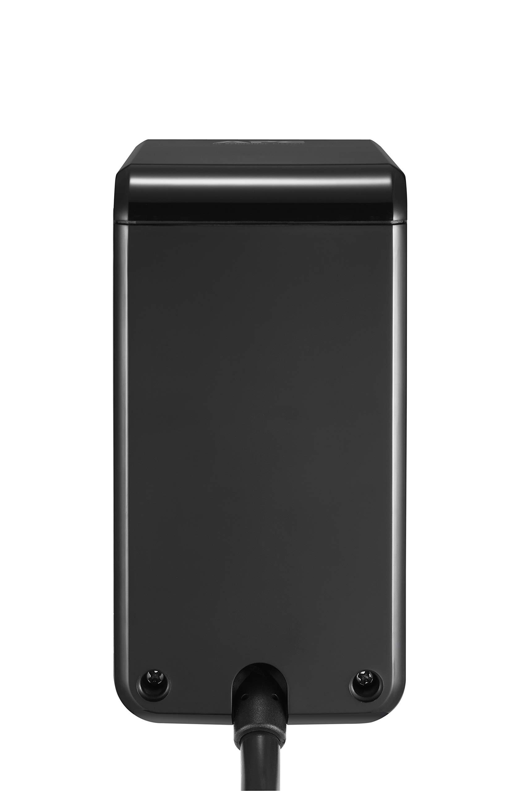 APC APC Desk Mount Power Station PE6U4, U-Shaped Surge Protector with USB Ports (4), Desk Clamp, 6 Outlet, 1080 Joules Black